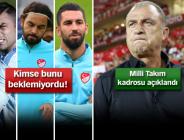 A Milli Takım’da şoke eden kadro!