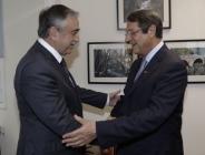 Akıncı ile Anastasiadis ara bölgede biraraya geldi