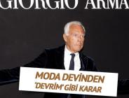 Armani tasarımlarında gerçek kürk kullanmayacak!