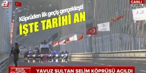 Boğazın üçüncü gerdanlığına muhteşem açılış!
