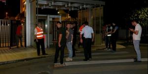 İsrail Konsolosluğu’na girmeye çalıştılar