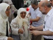 15 Temmuz şehitlerinin yakınları kutsal topraklarda haberi