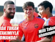 Arda Turan B takımıyla idmanda!