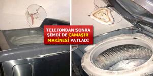 Samsung’un çamaşır makinesi de patladı