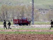 Terk edilmiş kamyonette mühimmat bulundu
