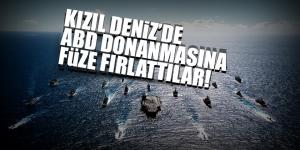 ABD savaş gemisine iki füze fırlattılar