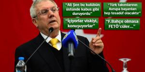 Aziz Yıldırım’dan istifa cevabı: Yargıtay kararına kadar buradayım!