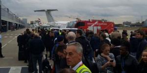 Londra’da havalimanında ‘kimyasal’ alarm