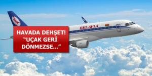 Tehdit edilen yolcu uçağı Kiev’e geri döndü
