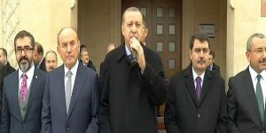 Cumhurbaşkanı Erdoğan cuma namazında cami açılışı yaptı
