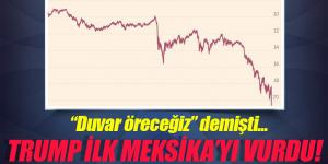 Trump seçildi, Meksika ekonomisi sarsıldı!
