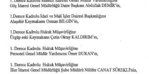 396 ilçe kaymakamı ile 106 vali yardımcısının yeri değiştirildi! İşte liste…