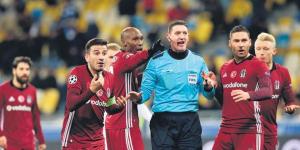 Beşiktaş, hakeme yenildi!