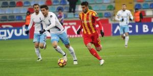 Trabzonspor, Kayserispor deplasmanında nefes aldı