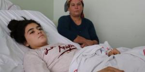 Yangından yorganla kurtuldu!
