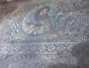 Antik kentte ‘Poseidon’ tasvirli mozaik bulundu
