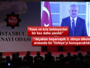 Başbakan Binali Yıldırım: Sanayi 4.0’ı ıskalamamız lazım
