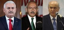Başbakan Yıldırım, Bahçeli ve Kılıçdaroğlu ile Çankaya’da görüşecek