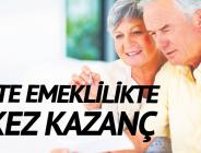 Çifte emeklilikte 3 kez kazanç