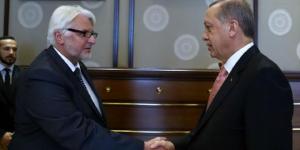 Erdoğan, Romanya ve Polonya Dışişleri Bakanını kabul etti