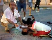 Eşinin gözü önünde kayınpederini öldürdü