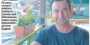 ‘Şişe atılmadı’ diye cezaevi hekimini tutukladılar