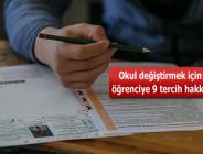 TEOG’da okulunu değiştirmek isteyen ‘nakil’e girecek