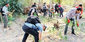 UNESCO mirası Hevsel Bahçeleri’ne uyuşturucu baskını yapıldı
