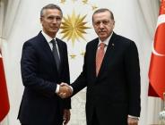 Erdoğan Stoltenberg’i kabul etti