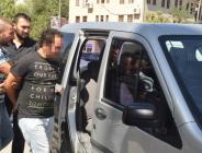 Eşinin kredi çektiği bankayı soyarken yakalandı