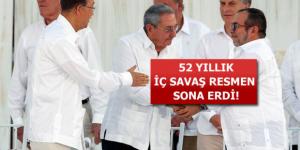 Kolombiya’da tarihi anlaşma imzalandı, 52 yıllık iç savaş sona erdi!