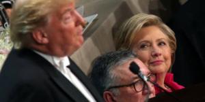 Trump ile Clinton bu kez esprili dille birbirine yüklendi